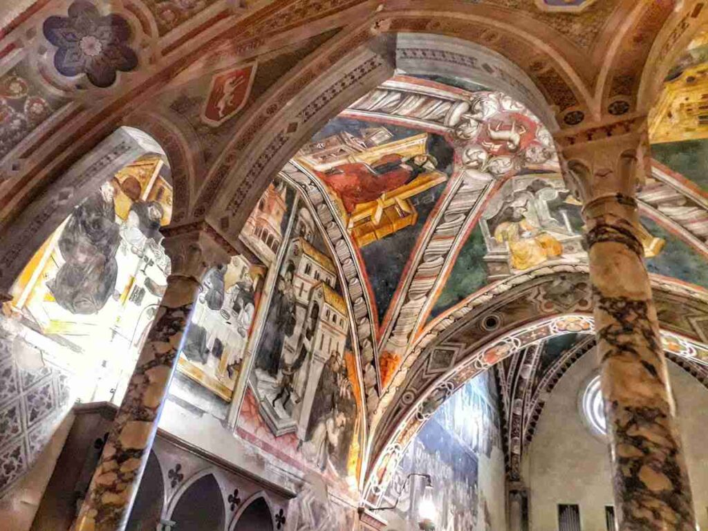 Affreschi del monastero del sacro Speco a Subiaco