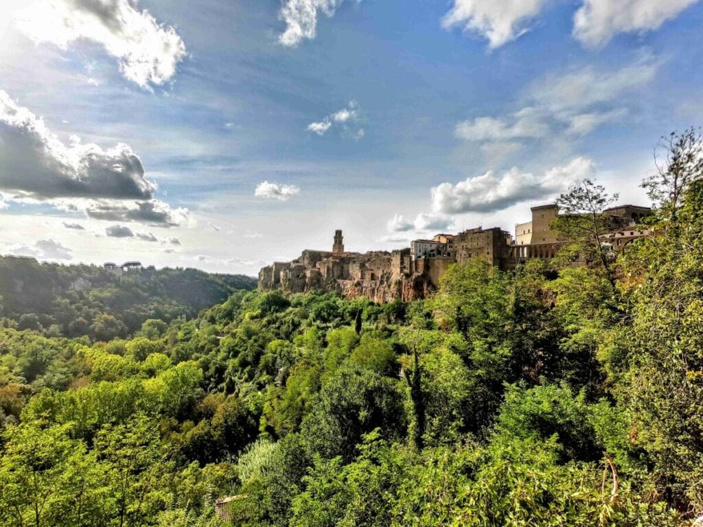 Veduta di Pitigliano