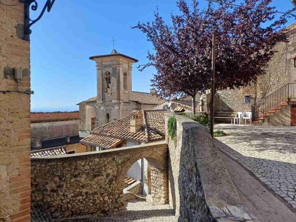 scorcio di Roccantica, borgo della Sabina