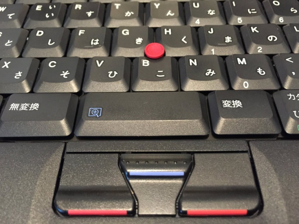 Im IBM ThinkPad gab es zuerst nur den sogenannten Trackpoint