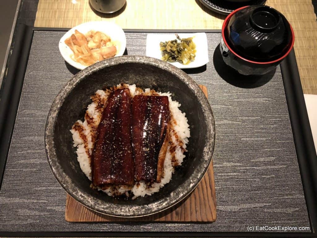 Shiro Broadgate Review 4 Unadon lunch