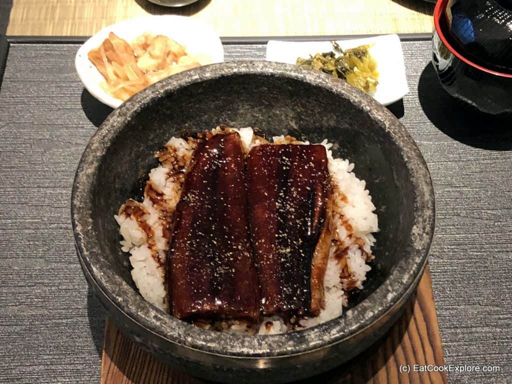 Shiro Broadgate Review 1 Unadon rice bowl Shiro Broadgate