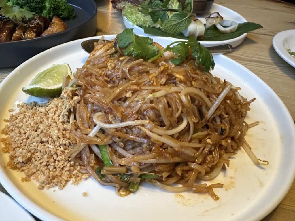 Monkey and Me Thai Marylebone 5 Pad Thai at Monkey and Me