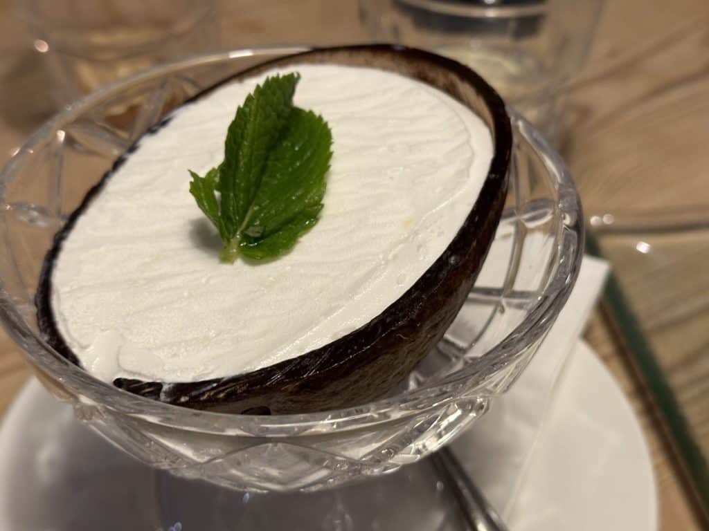 Monkey and Me Thai Marylebone 4 Coconut ice cream