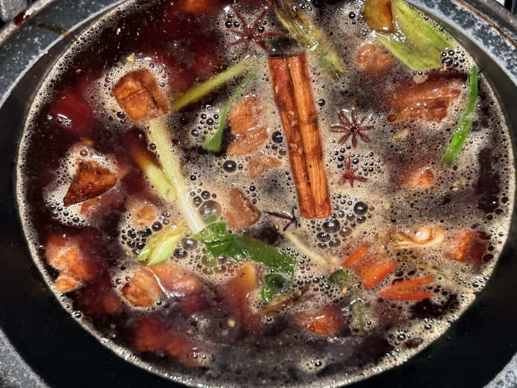 Red Braised Pork Belly Hong shao rou (红烧肉) recipe 5 Red braised belly pork hong hsao rou