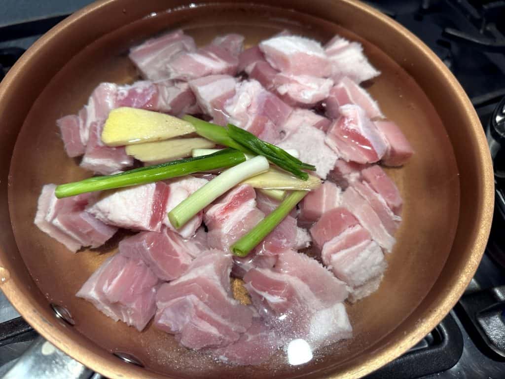 Red Braised Pork Belly Hong shao rou (红烧肉) recipe 1 Red braised belly pork hong hsao rou