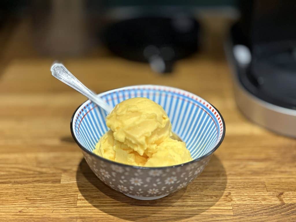 Ninja Creami Deluxe Peach Sorbet 