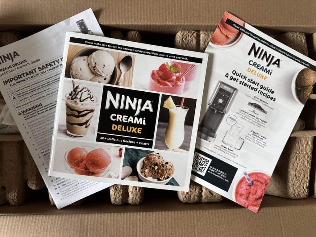 Ninja Creami Deluxe Unboxing 1