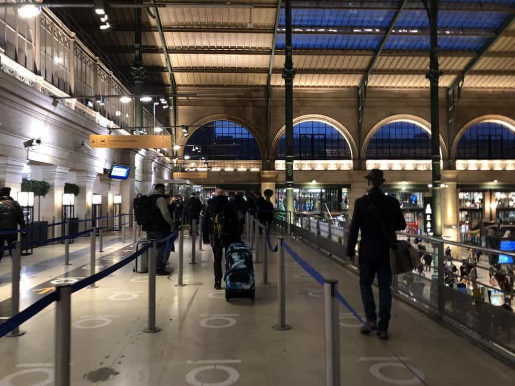 Sustainable Journeys: Planet-Friendly Ways to Explore the UK and Europe 1 Eurostar Checkin Paris on 1st floor Gare Du Nord