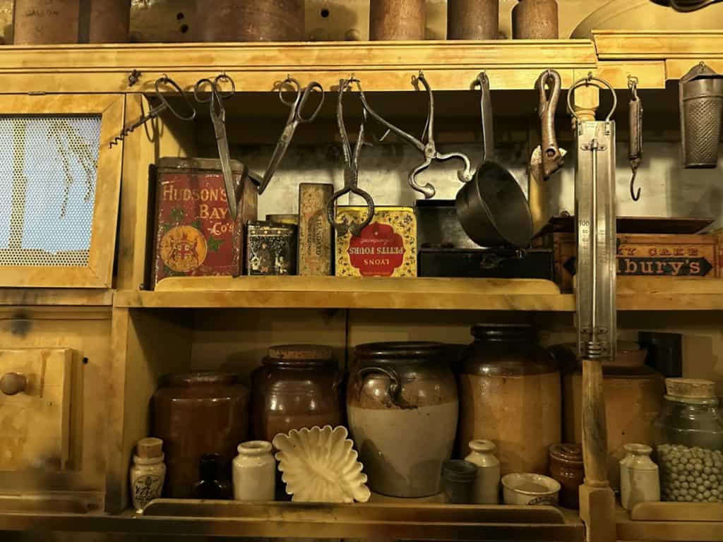 Pantry on SS Brittania 