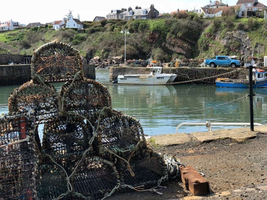 Fab Food Festivals Around the World: A Traveller's Guide to Culinary Adventures 9 Lobster pots on Crail Harbour