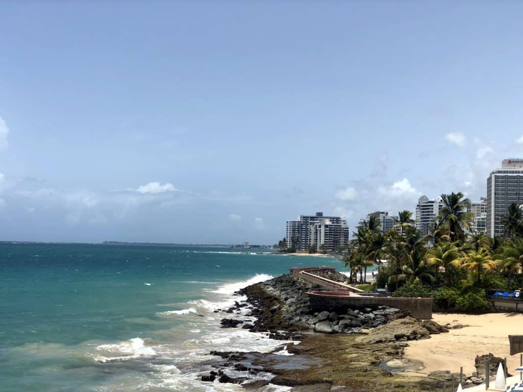 Puerto Rico 4 Day itinerary 1 Condado Beach Puerto Rico