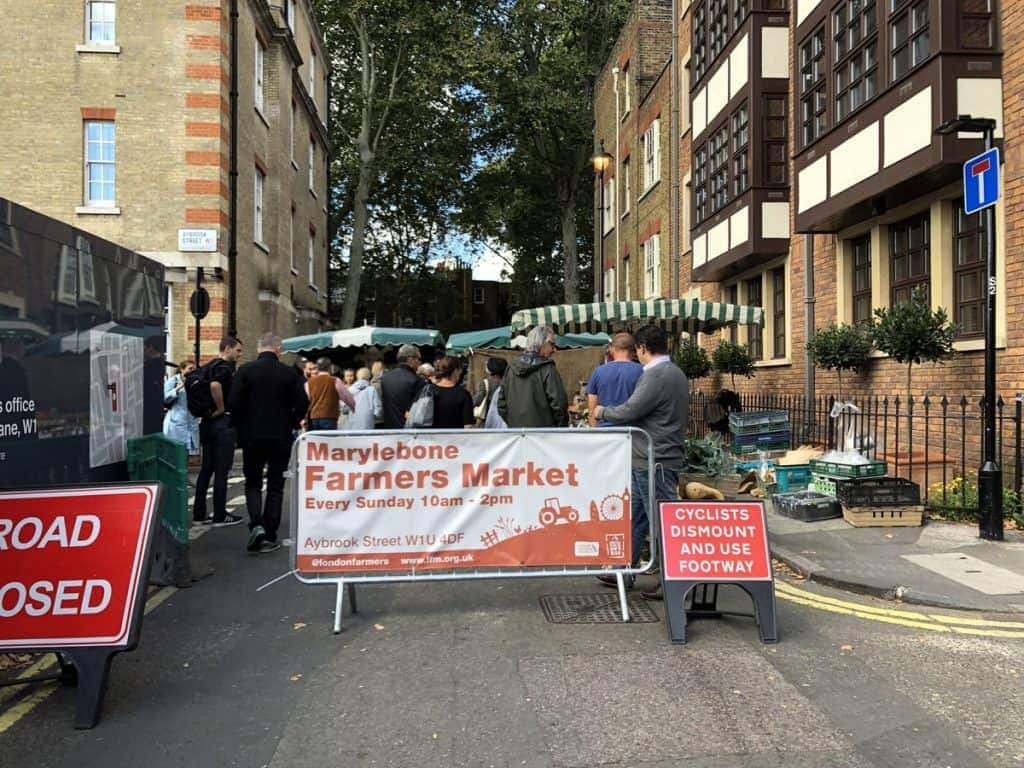 From Home Cooking to Professional: Turning Your Culinary Passion into Profit 3 Marylebone Farmers market