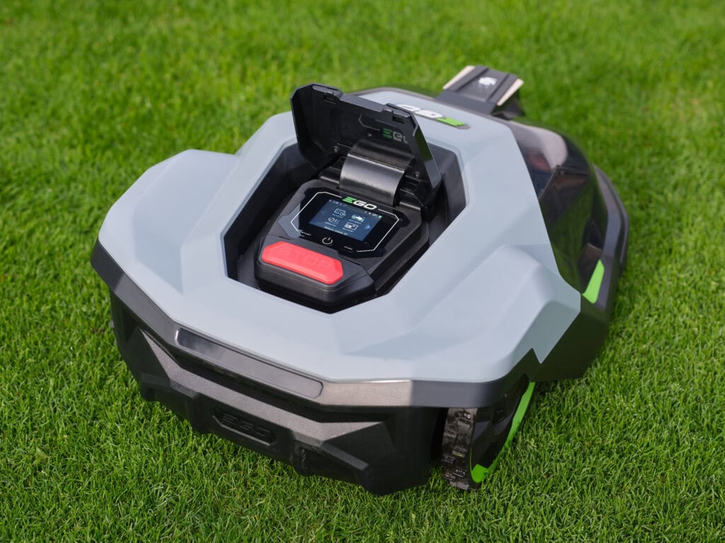 EGO Power Plus RM 4000 E robotfűnyíró hátulról