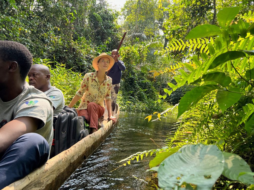 Croisière safari fleuve Congo - Sur l'eau