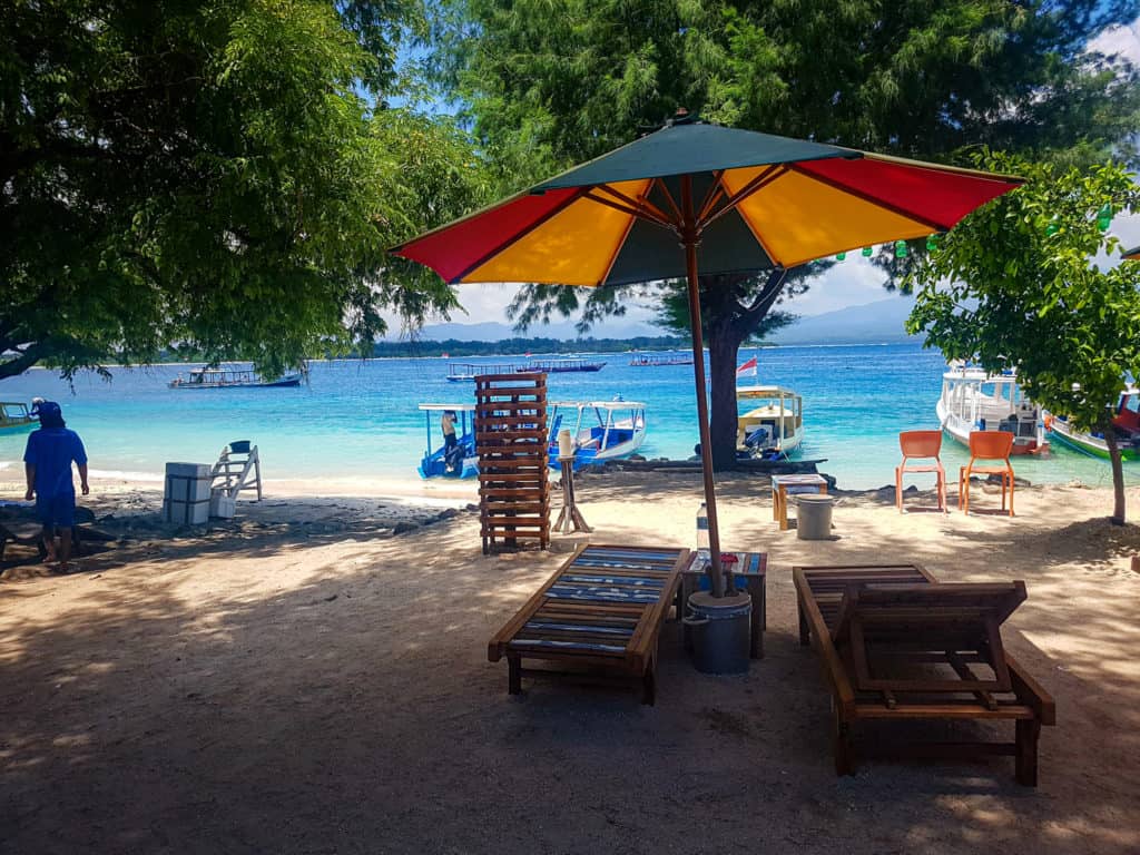 Beach on Gili Trawangan