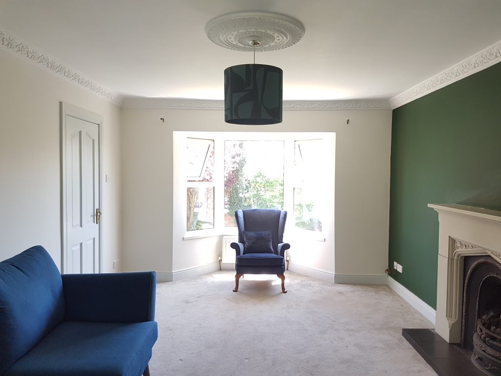 Modern room by interior painters Portstewart.