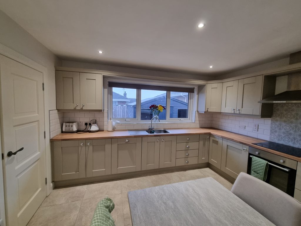 Hand painted kitchen cupboards modern design inspiration