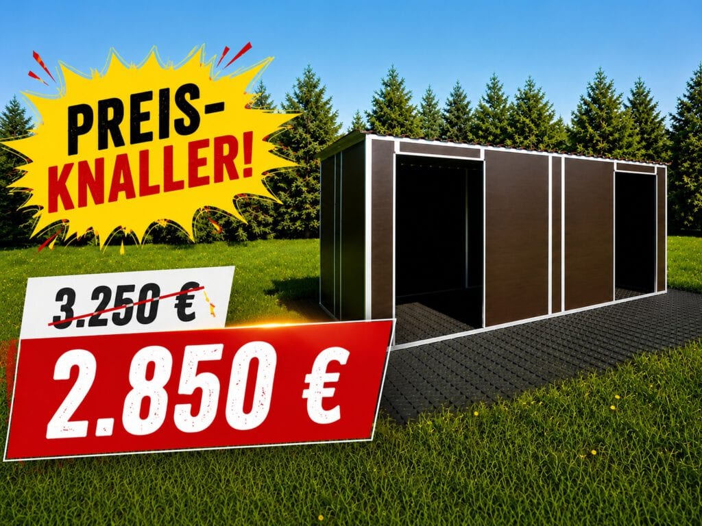 Weidebox 6x3m - Preisknaller - Aktion für 2850,00 Euro