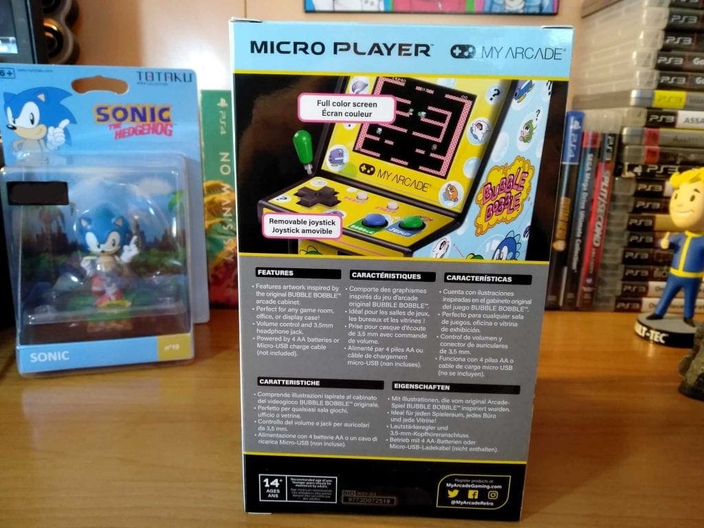 bubble bobble my arcade caratteristiche