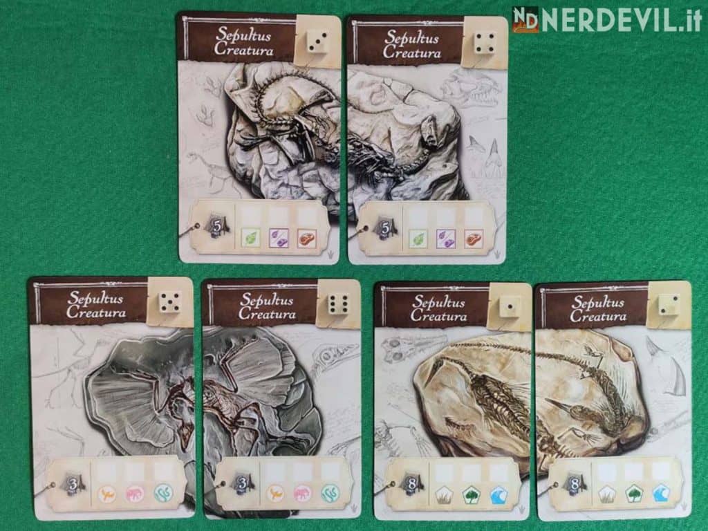 Encyclopedia gioco sepultus Creatura