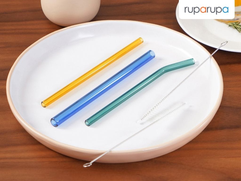 ecological straw Christmas gift
