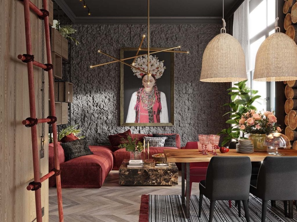 red-and-gray-eclectic-living-room-1024x768 red-and-gray-eclectic-living-room-1024x768 ecletic living rooms 51 Eclectic Living Rooms With Tips And Ideas To Help You Decorate Yours red and gray eclectic living room 1024x768