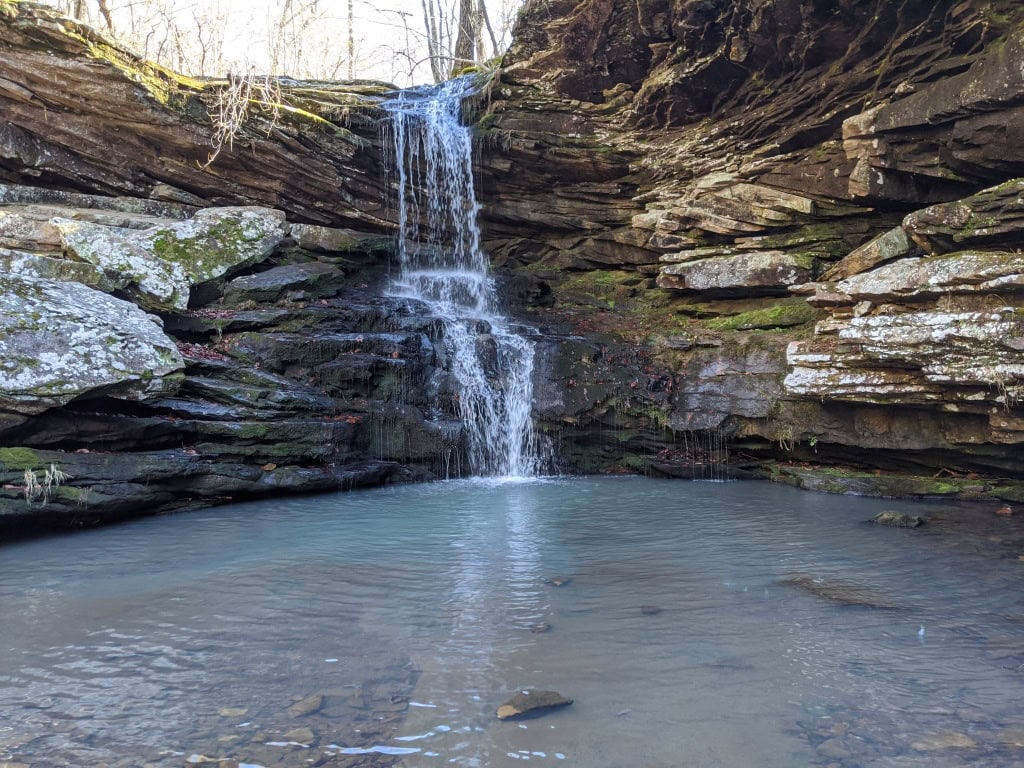 waterfall near Eureka Springs