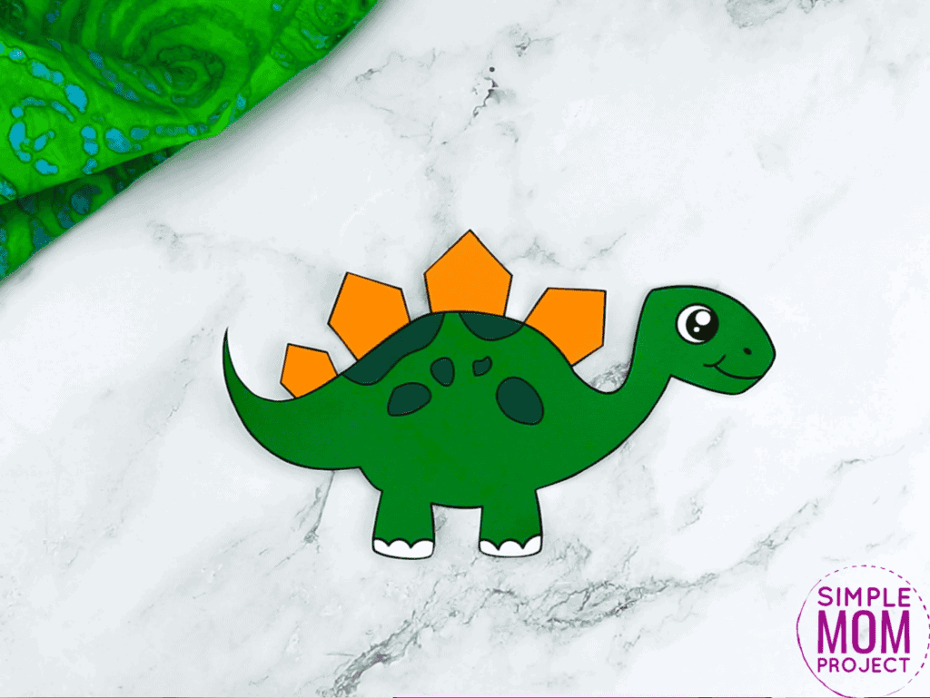 printable stegosaurus craft