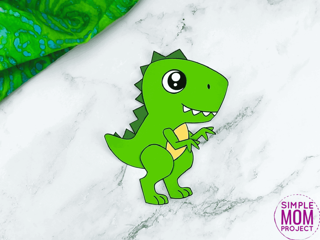 printable t rex craft