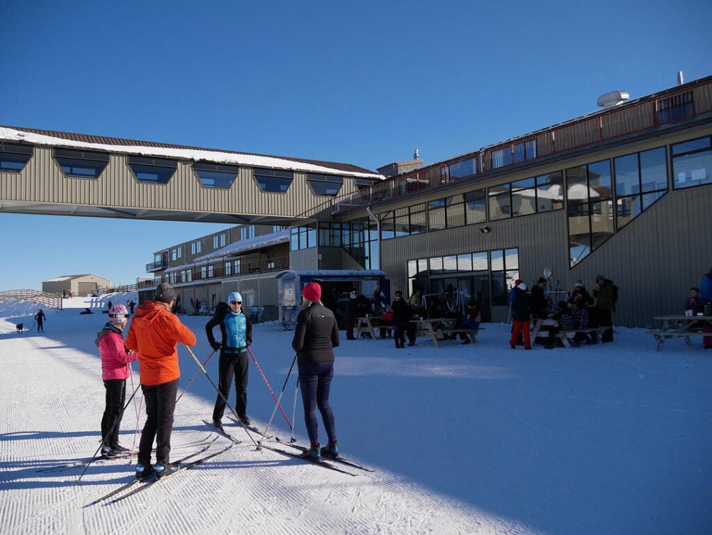 The Lodge, Snow Farm cross ski area, New Zealand