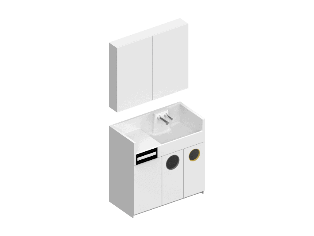 hygibay niche 100r set 280 030 04