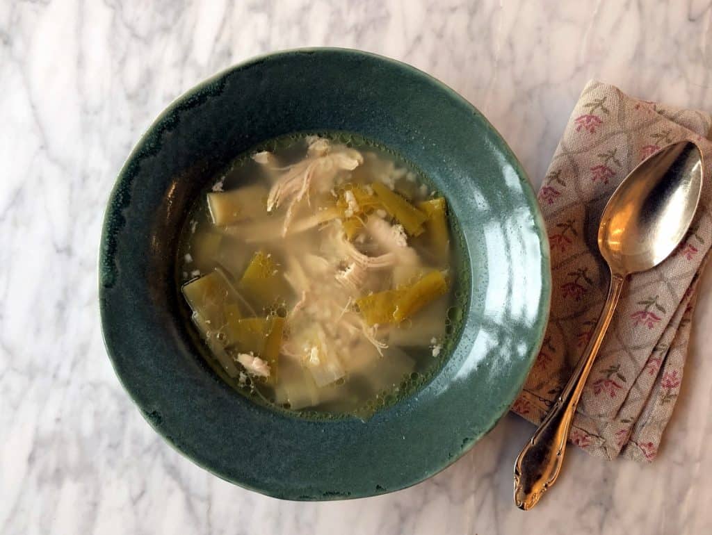 Scottish Chicken and Leek Soup Cock-A-Leekie Soup 4 Scottish Cock A Leekie Soup 13