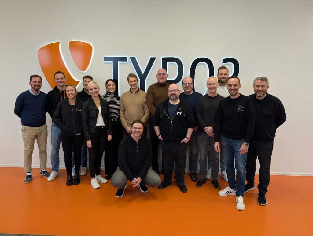 Participants of the CMS Experts Meeting at TYPO3 HQ