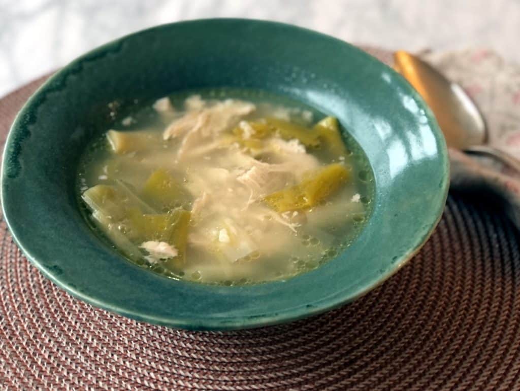 Scottish Chicken and Leek Soup Cock-A-Leekie Soup 3 Scottish Cock A Leekie Soup 2