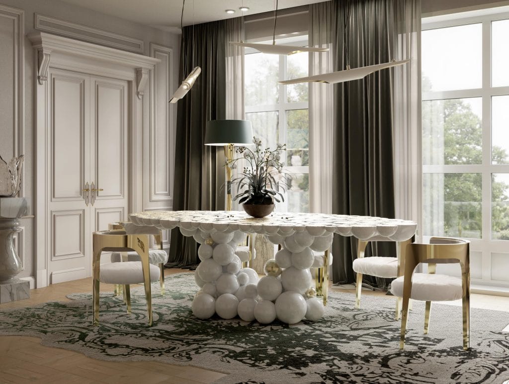 15 refined dining rooms crafted for fine taste and aesthetic 15 Refined Dining Rooms Crafted for Fine Taste and Aesthetic BL 0724 Lea 01 Newton Catalogo horiz 1024x772