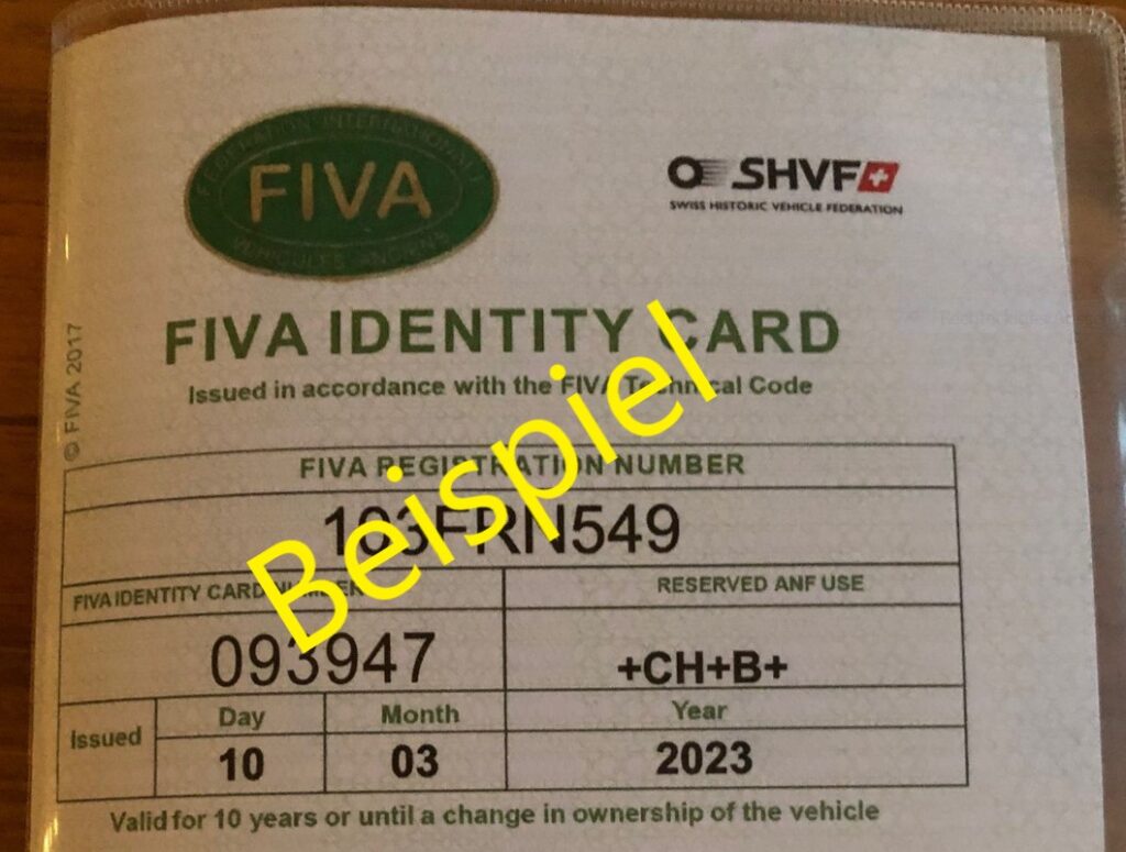FIVA ID Sample 2023