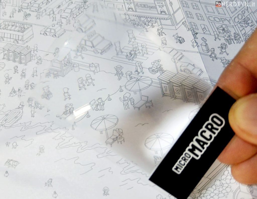 Micromacro lente d'ingrandimento