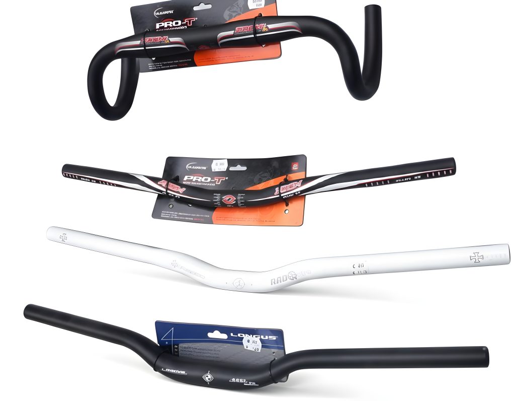 MTB riaditká: Longus 31,8 mm - 1 ks, Da Bomb 25,4 mm - 1 ks, Zoom 25,4 mm - 1 ks; Cestné horné riaditká: Zoom 31,4 mm - 1 ks.