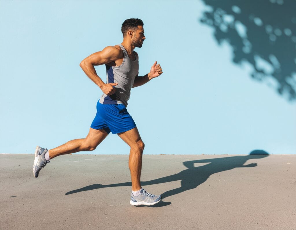 影とともに走るランニング方法。走りきるための秘訣1。