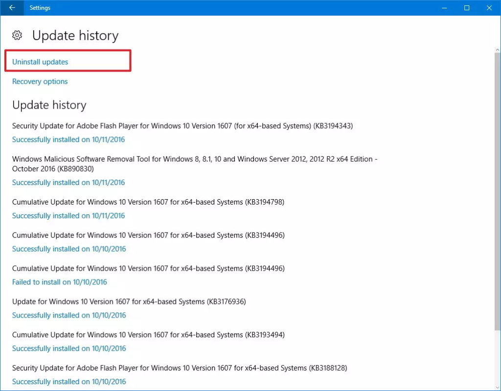 Uninstall-Windows-Updates
