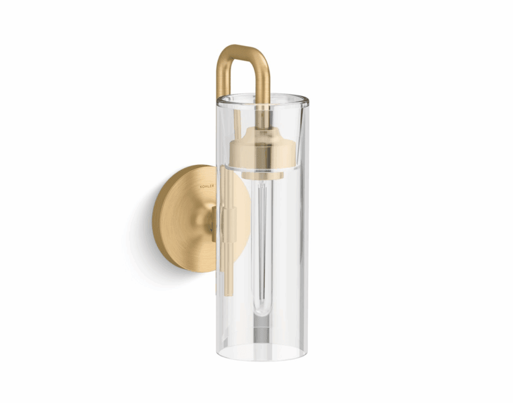 KOHLER PURIST ONE LIGHT BATHROOM SCONCE