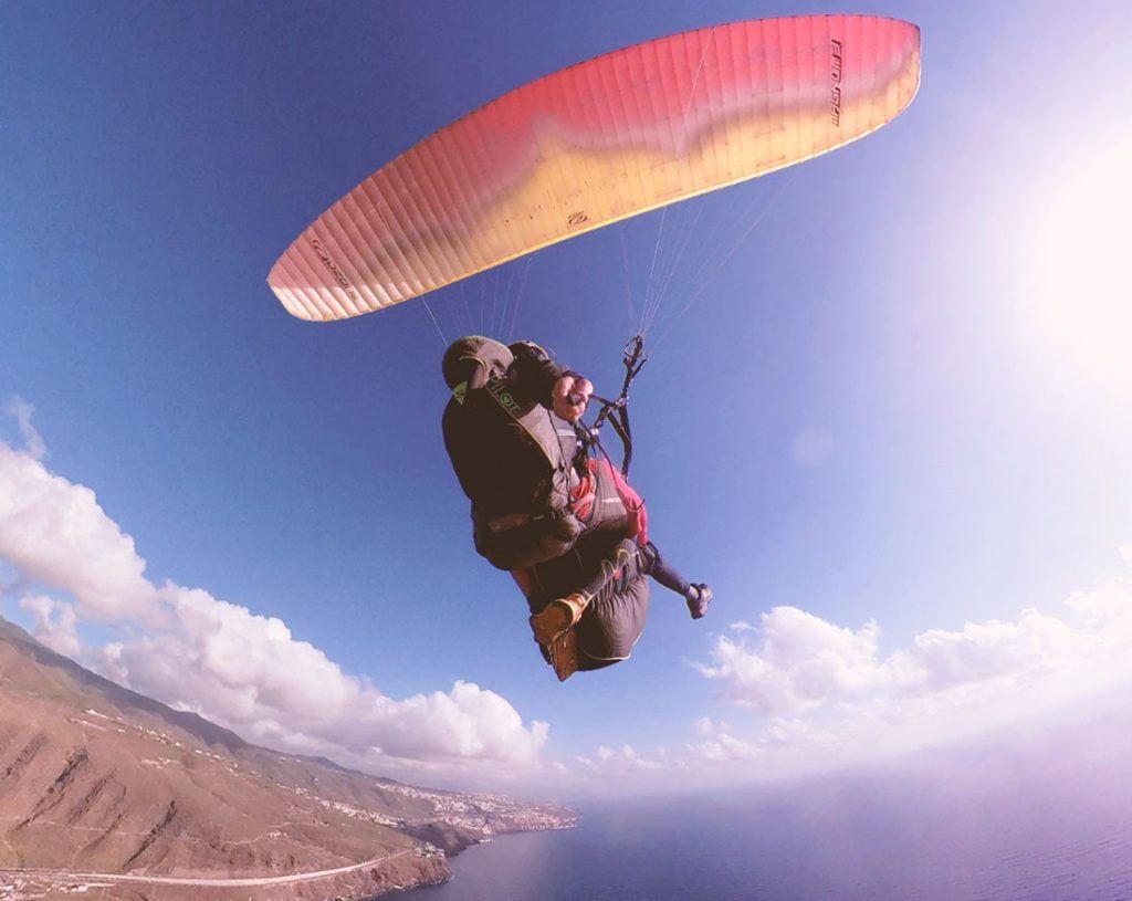 Paragliding Güimar