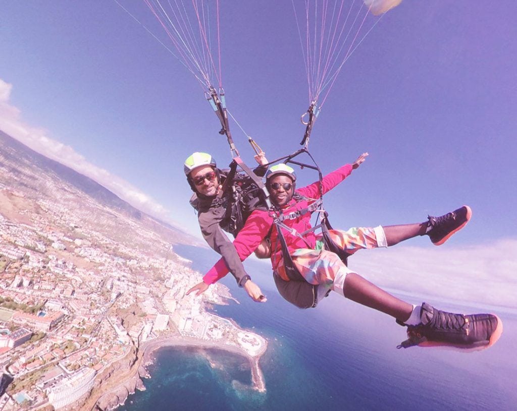 Parapente Teide