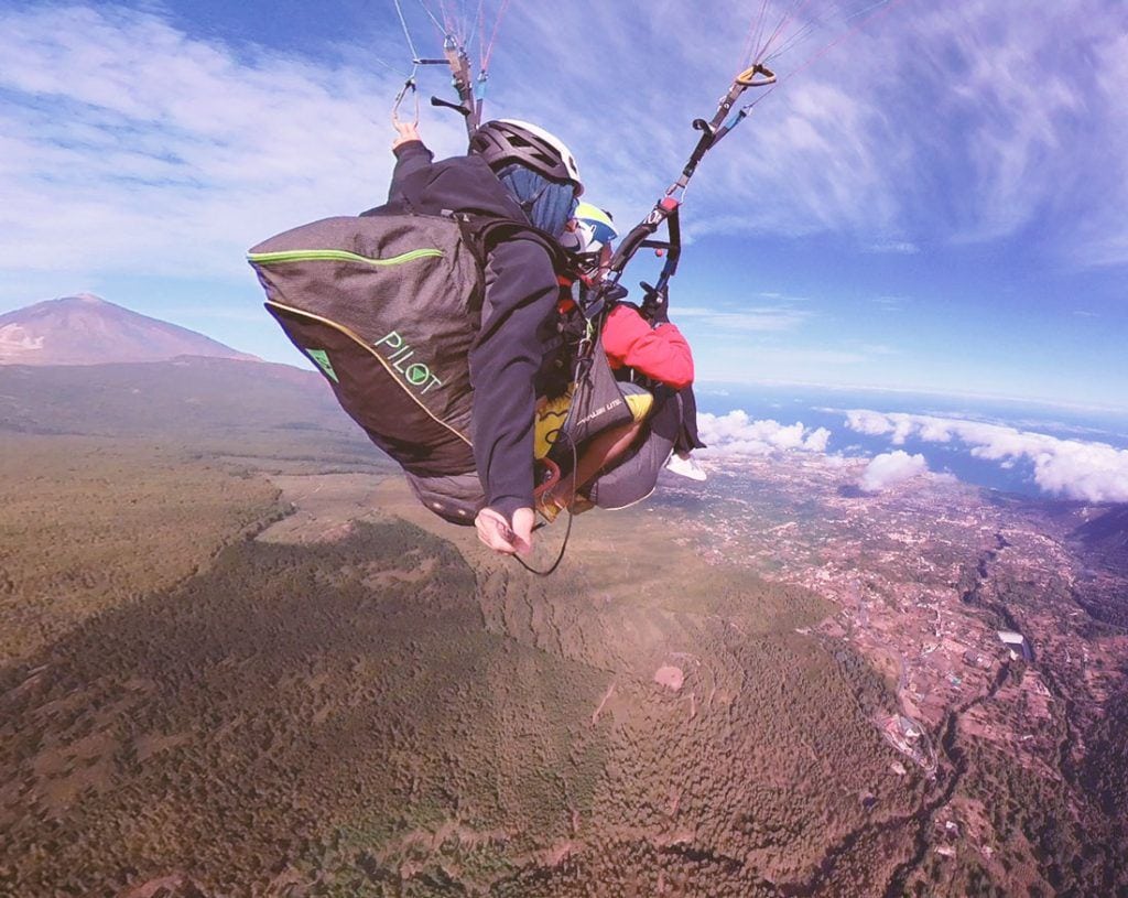 Parapente Teide