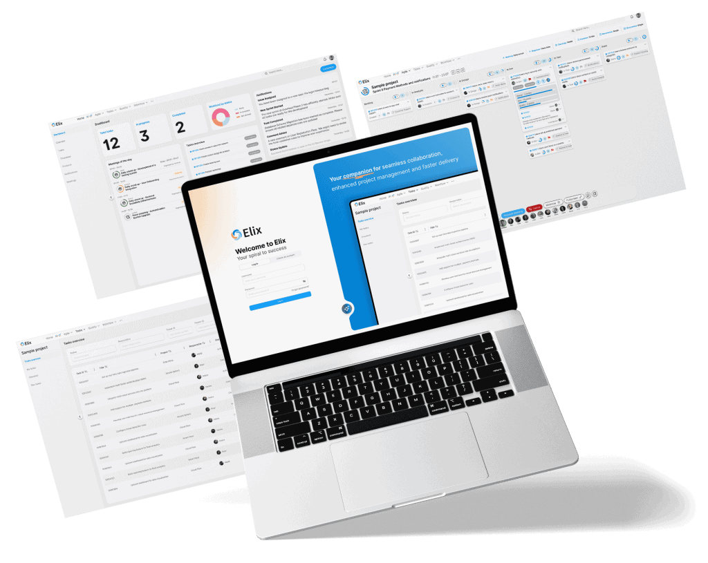 Elix Overview - Floating screens