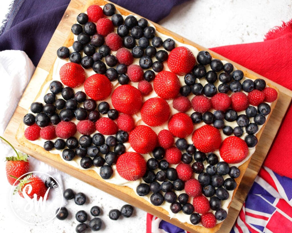 Union Jack traybake