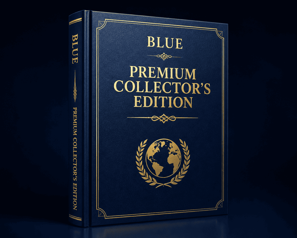 A LUXURIOUS BLUE BOOK OF KNOWLEDGE