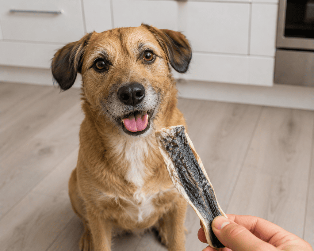 cod fish skin dog treats