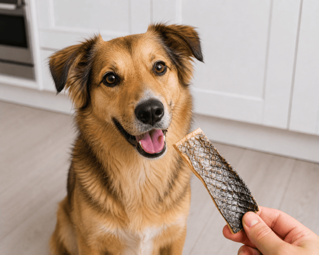 all natural salmon skin dog treats